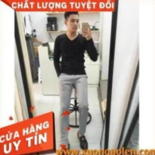 [HOT 2020]Áo len nam cổ tim sợi pha cotton - xuongaolen.com