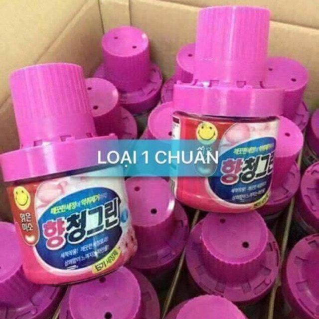 Chai thả bồn cầu khử khuẩn hương hoa Hàn Quốc