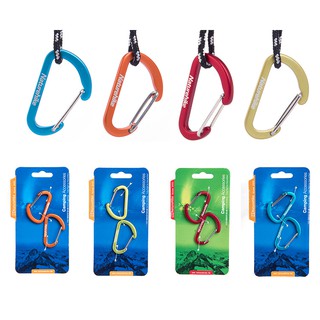 Móc khóa NatureHike NH15A004-H 4cm - Combo 2 vỉ 4 chiếc