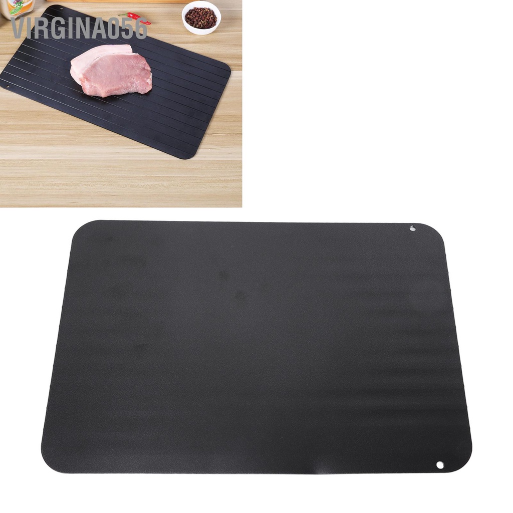 Virgina056 Khay rã đông nhanh Nhà hàng bếp Hợp kim nhôm Đĩa mềm cho thịt và thực phẩm