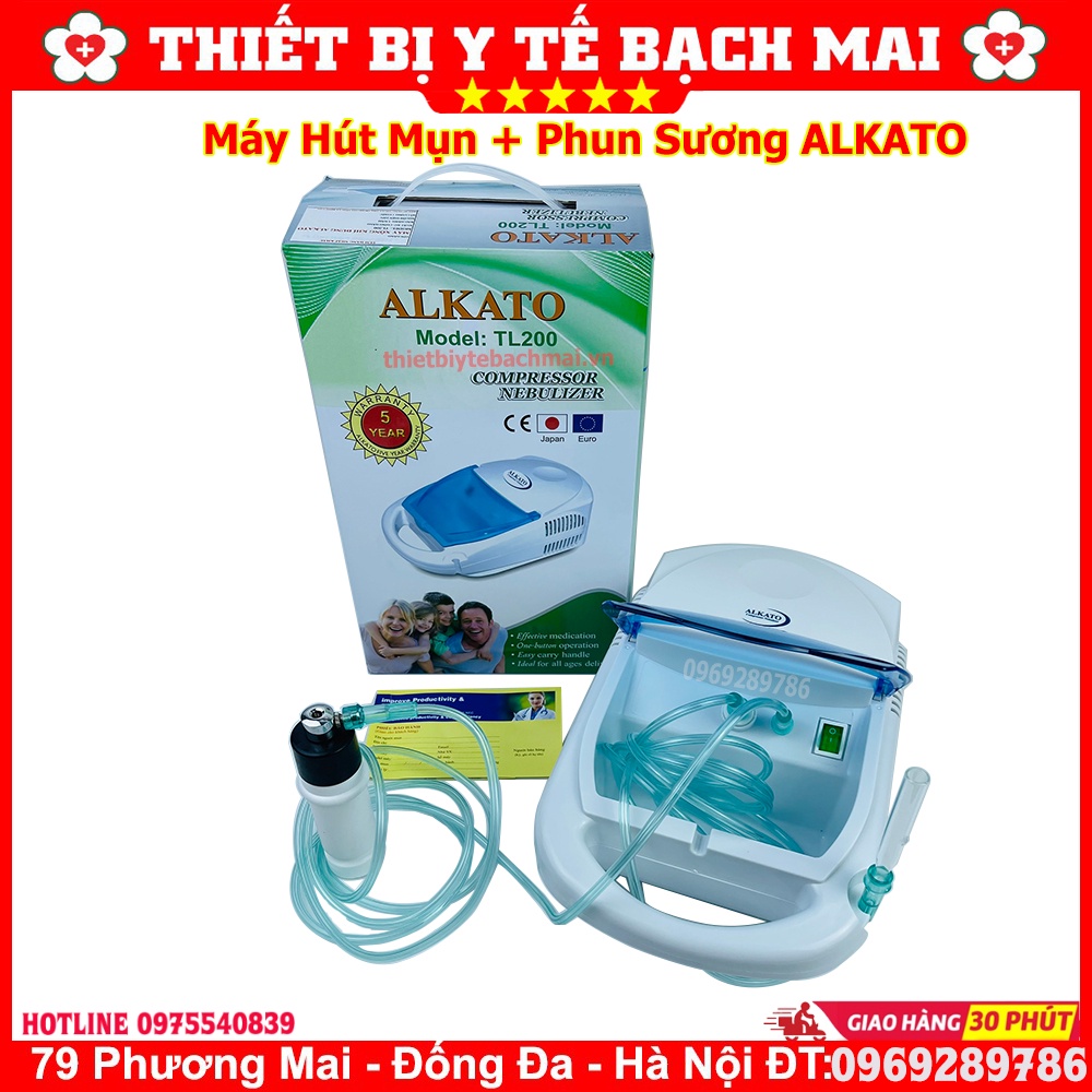 Máy Hút Mụn Phun Sương ALKATO [Chính Hãng, Bảo Hành 05 Năm]