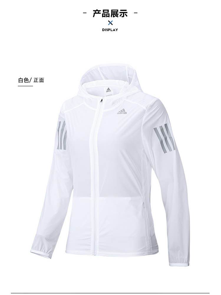 Áo Khoác Adidas Có Nón Dáng Rộng Thời Trang Cho Nữ