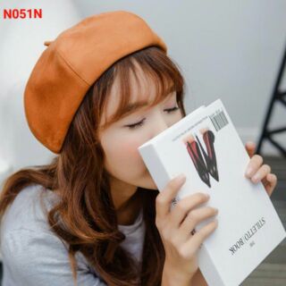 Nón nồi lông nón nồi bánh tiêu nón nồi BERET đáng yêu giá rẽ mũ nồi mũ len hàn quốc đẹp nón nồi len nỉ nón bê rê hót đẹp