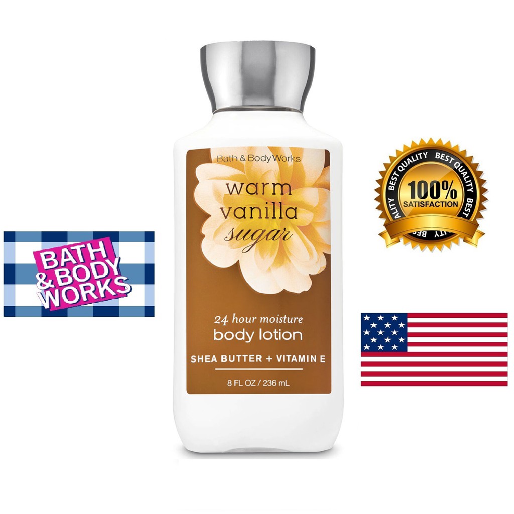 Sữa dưỡng thể Bath & Body Works Warm Vanilla Sugar Body Lotion 236 ml – 8 fl oz