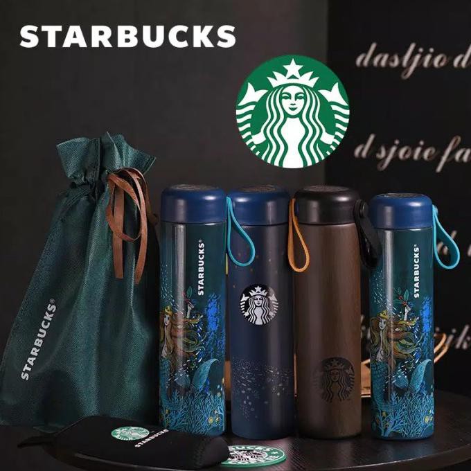 Bình Nước Starbucks Chính Hãng 16oz Màu Trắng