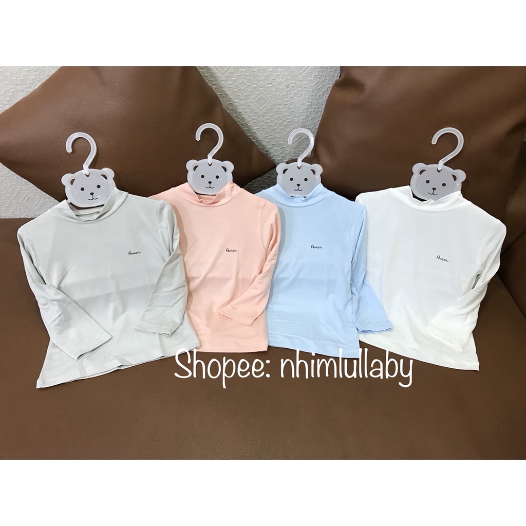 Áo cổ 3 phân, áo giữ nhiệt sợi tre Avaler