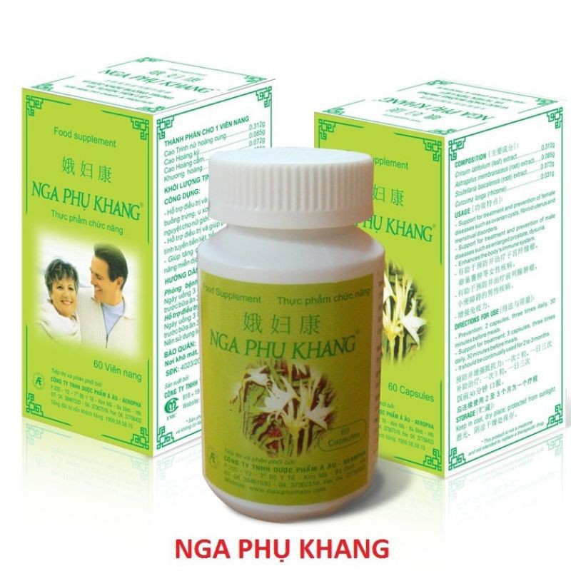 NGA PHỤ KHANG hộp 60 viên