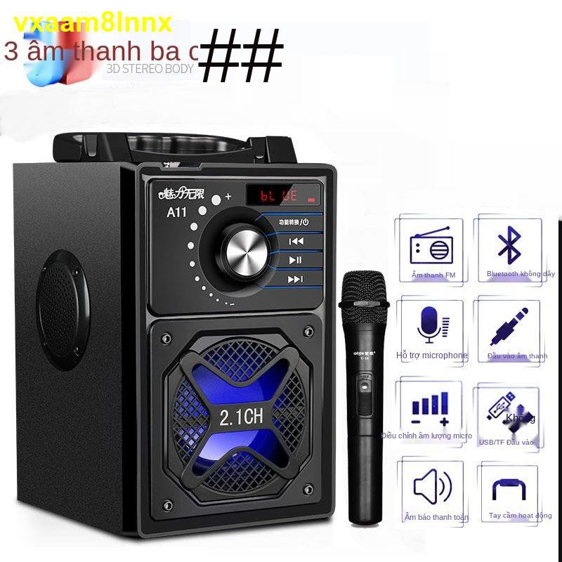 Loa siêu trầm Âm thanh Bluetooth lượng lớn ngoài trời Square Dance vòm Trang chủ Hát không dây mini