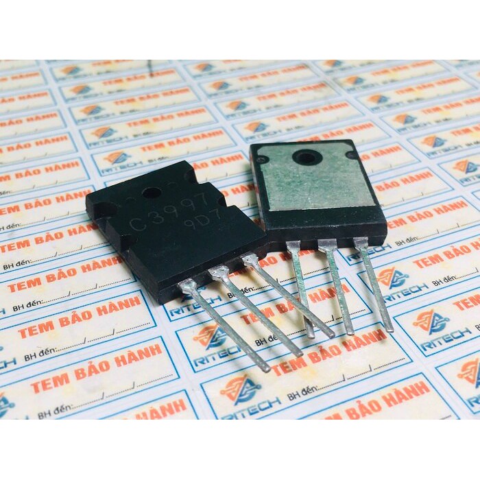 [Combo 3 chiếc] 2SC3997 C3997 Transistor NPN 20A 1500V TO-3P tháo máy chính hãng