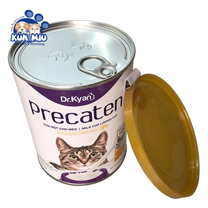 Sữa bột cho mèo Dr.Kyan Precaten hộp 400gr cung cấp dinh dưỡng cho mèo