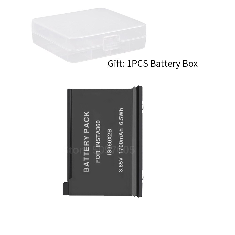 Hub sạc 3 pin 1700mAh Insta360 One X2 cho máy ảnh hành động Insta 360 One X 2