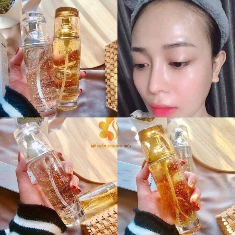 Serum bergamo /Tinh chất dưỡng da Bergamo 24K Gold Brilliant Essence 110ml