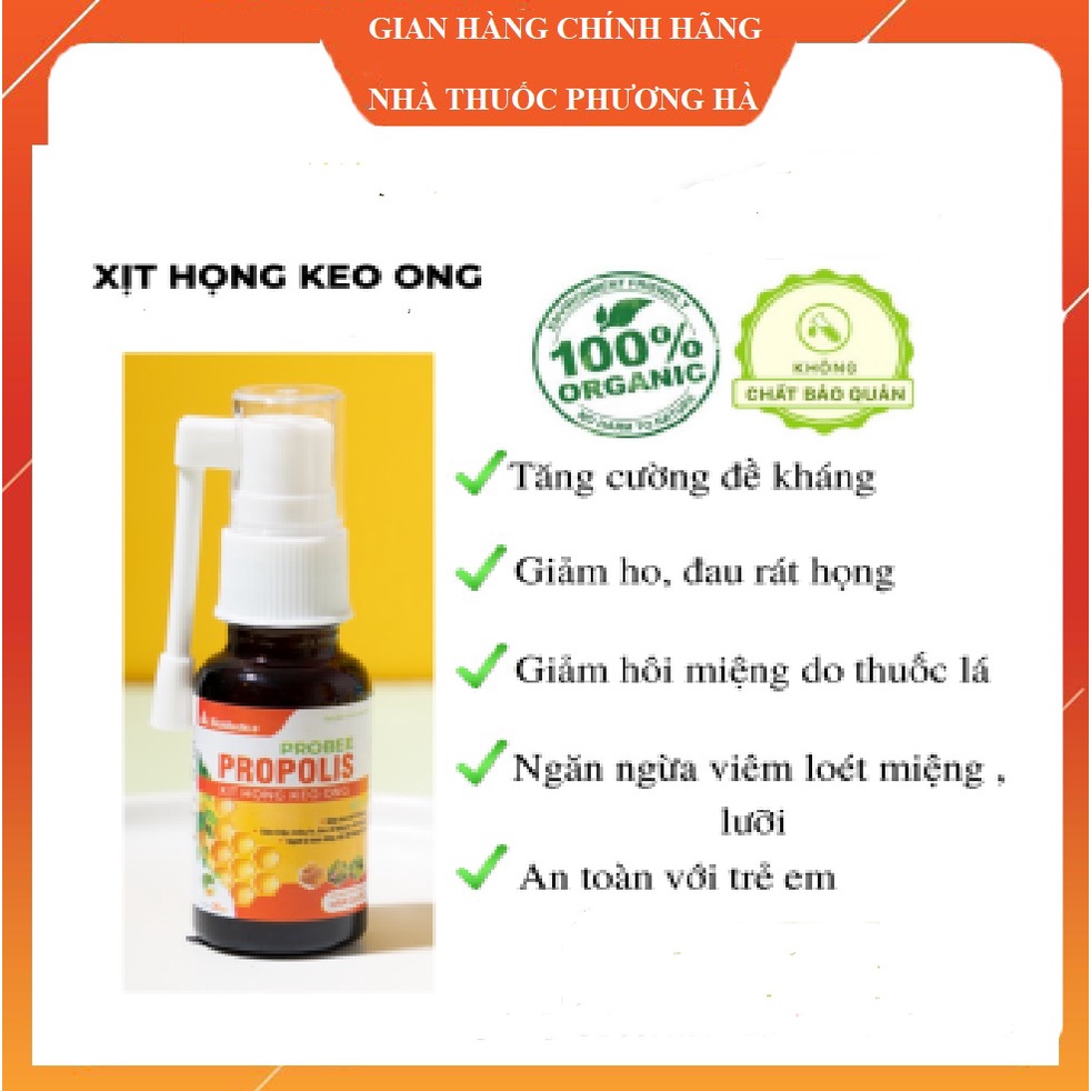 Xịt họng keo ong PROPOLIS