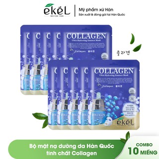 10 miếng mặt nạ Collagen Ekel