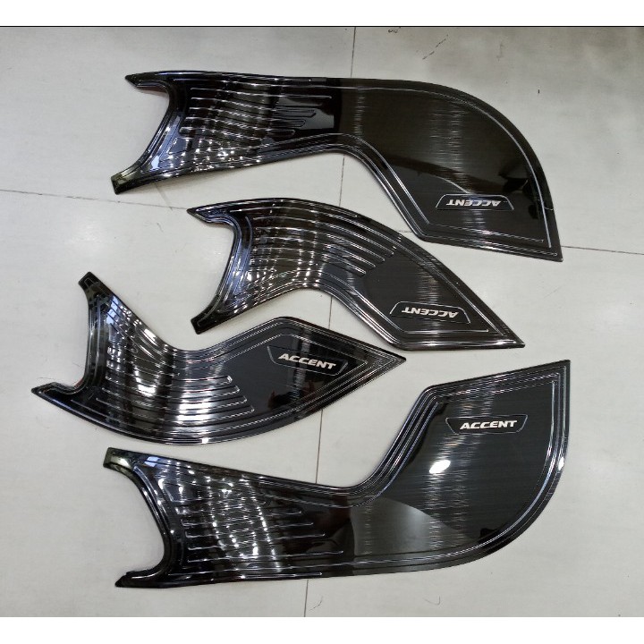 Ốp Tapli Cánh Cửa, màng loa Xe Hyundai Accent 2018-2021 chất liệu TiTan Cao Cấp