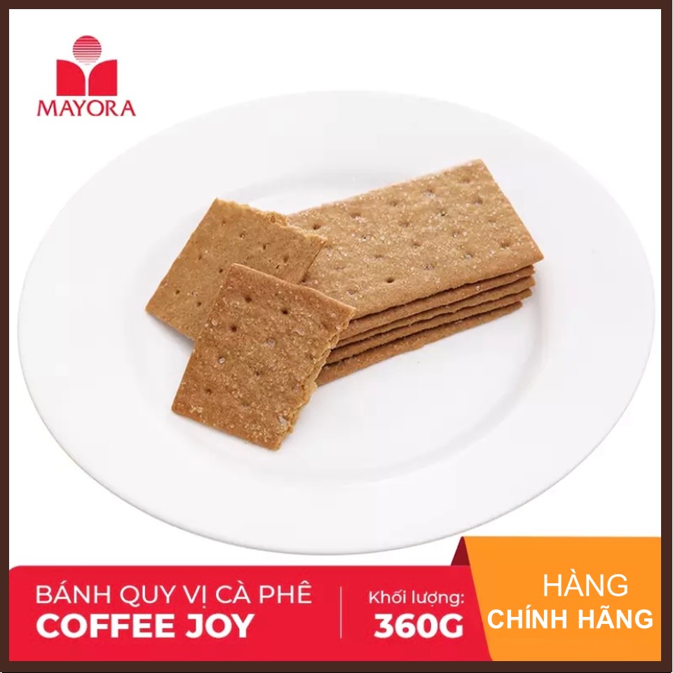 [HCM]Bánh Cà phê Coffee Joy Hộp giấy 360g Tặng Bánh Superstar 108Gram