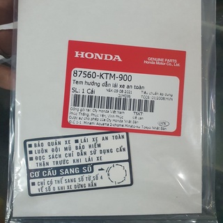 Tem hướng dẫn lái xe an toàn