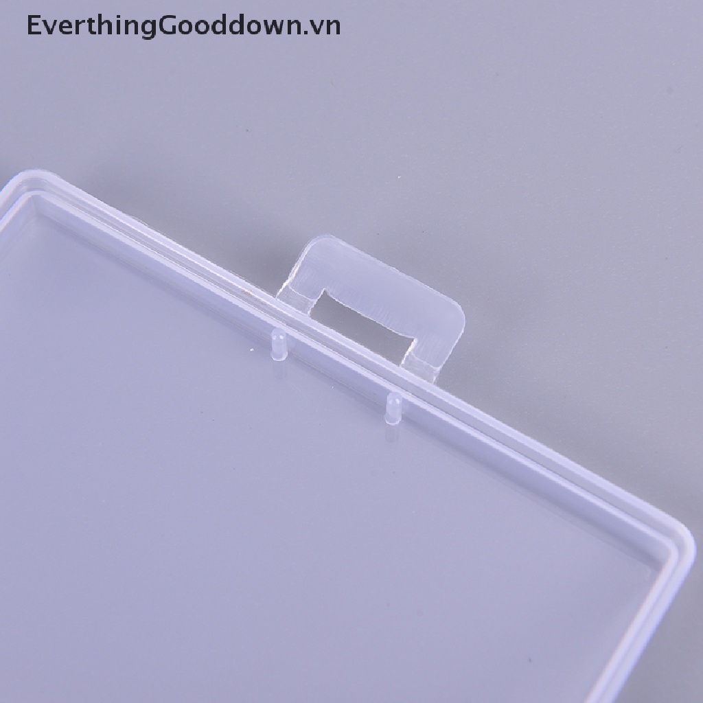 Bộ 2 Hộp Nhựa Trong Suốt Đựng Bài Poker Tiện Lợi Ốp