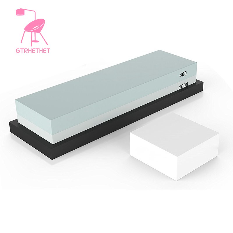 Premium Whetstone Sharpening Stone 2 Side Grit 400/1000
