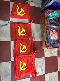 cờ dây 2 mặt in đẹp