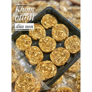 Kẹo khóm cuộn dừa non ít đường 500g