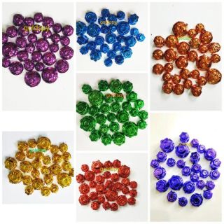 Ốc chụp màu cho xe máy bộ 30 con
