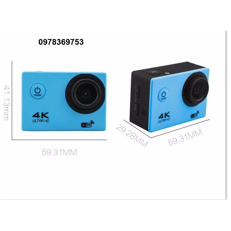 camera phượt hành động Sport Cam Wifi 4K ULTRA HD Quay Ban Đêm | BigBuy360 - bigbuy360.vn