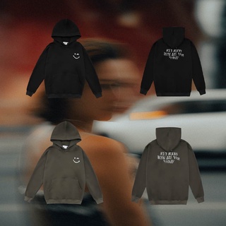 Áo Hoodie Nỉ bông Smile heybaby Thepublicc