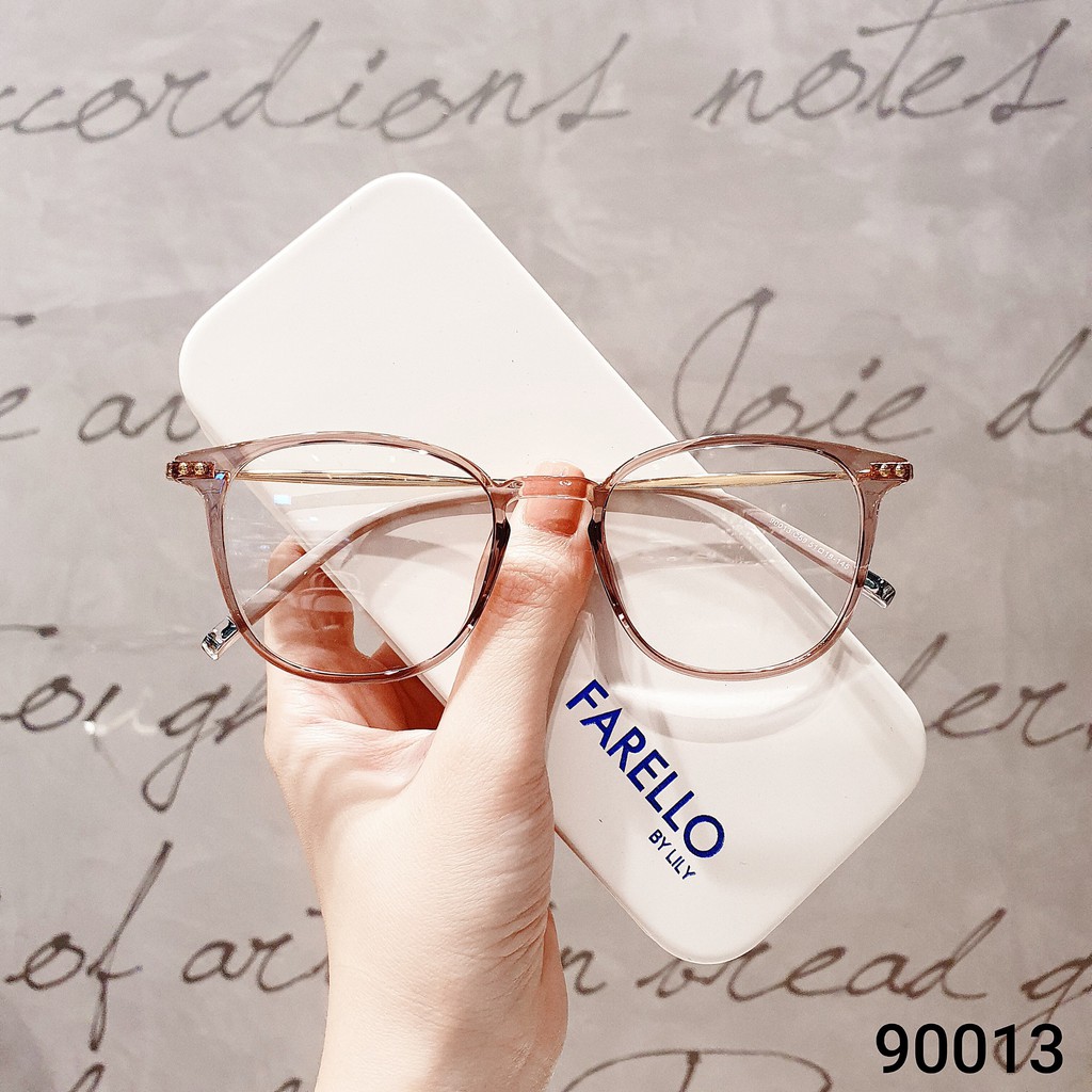 Gọng kính cận nam nữ Lilyeyewear kiểu dáng mắt tròn nhiều màu - 90013 | BigBuy360 - bigbuy360.vn