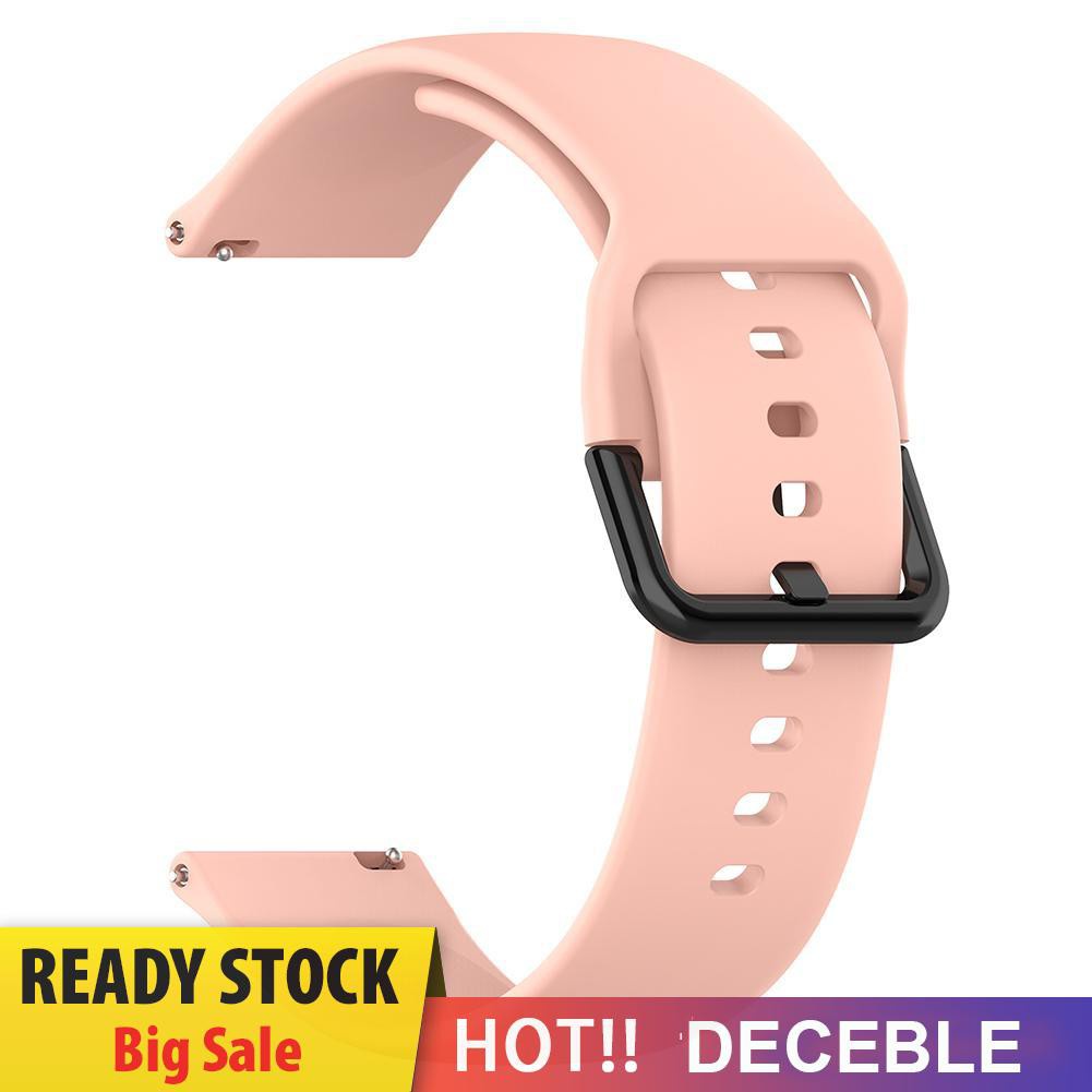 Deceble Silicone Watch Band Bracelet Strap for Samsung Galaxy Watch Active R500 S