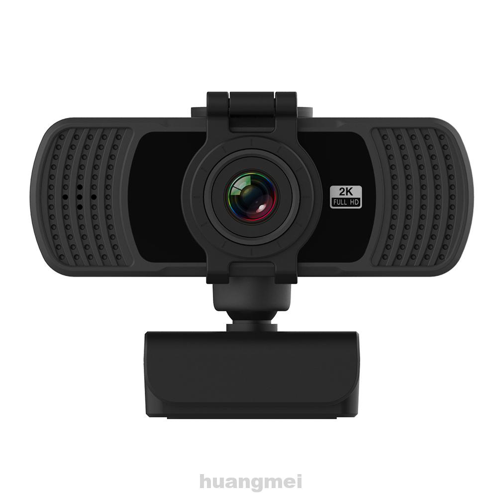 Webcam HD 2K 4MP 30fps kèm micro hỗ trợ giảng dạy/phát trực tiếp