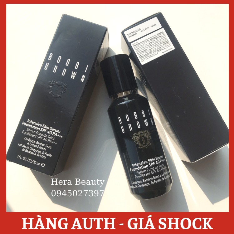 [TEM CHÍNH HÃNG] Kem Nền Dưỡng Da Bobbi Brown Intensive Skin Serum Foundation 30ml- Beige #N42, Ivory C24, Sand N32 | BigBuy360 - bigbuy360.vn