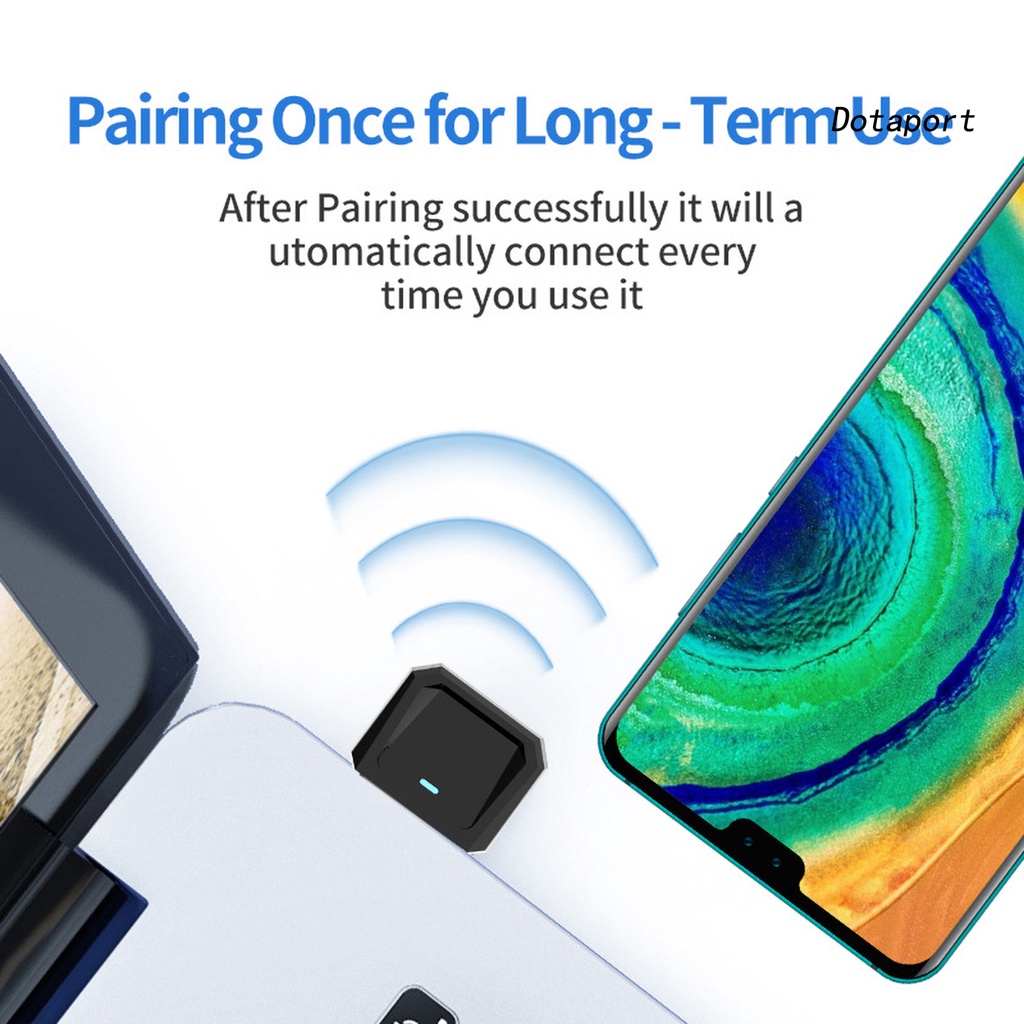 Bộ Thu Phát Âm Thanh Bluetooth USB 5.0 Dtp1 Cho Máy Tính PC