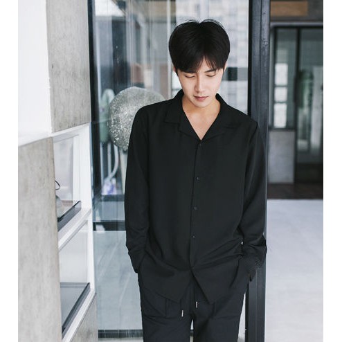 Áo sơ mi Unisex cổ Vest Unisex
