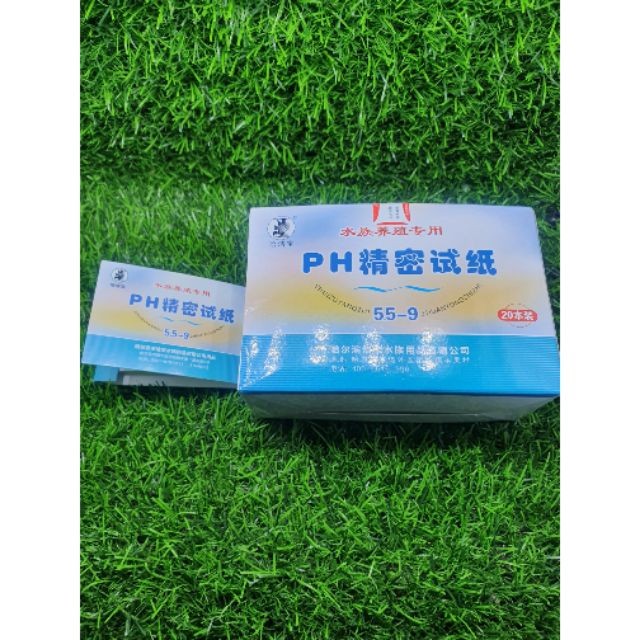 Giấy test độ pH của nước - siêu tiện lợi - một cuộn giấy 80 tờ giấy test pH