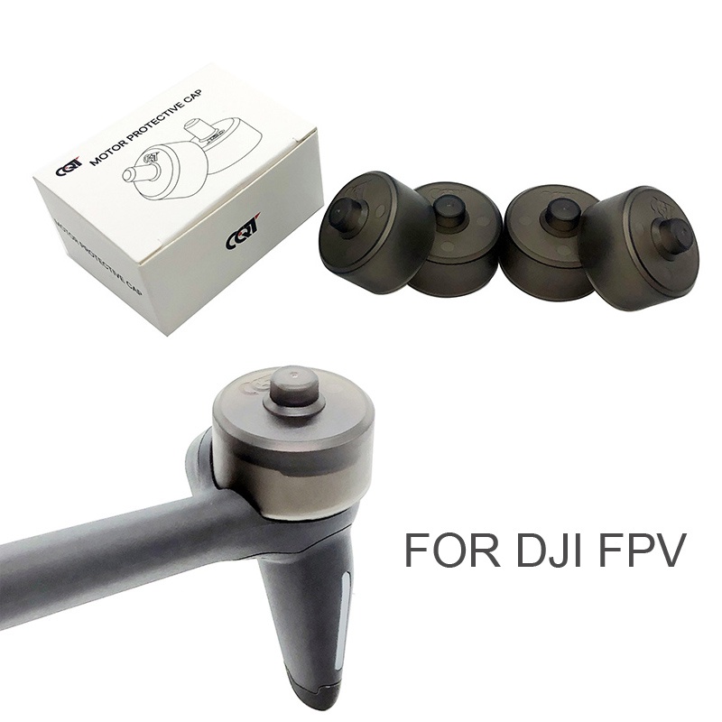 4 Nâng Cấp Vỏ Động Cơ Chống Bụi Vỏ Bảo Vệ Động Cơ Silicon Dành Cho DJI FPV Combo Drone Động Cơ Có Dr