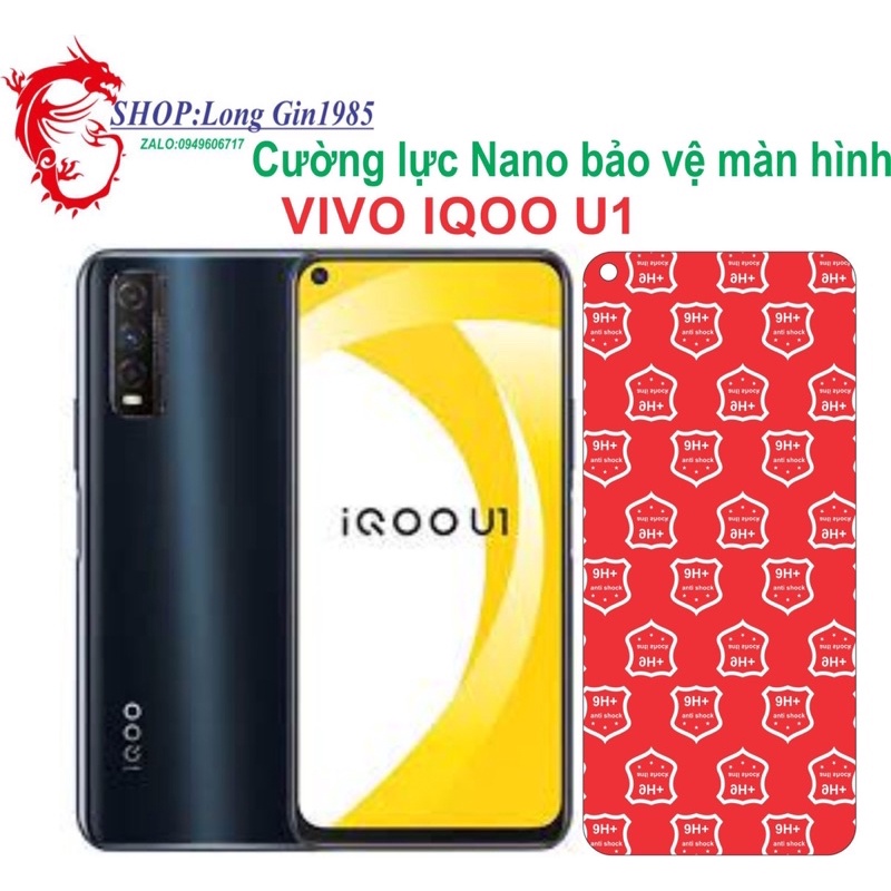 Vivo IQOO U1 Cường lực Nano chống va đập chống trầy xước tốt