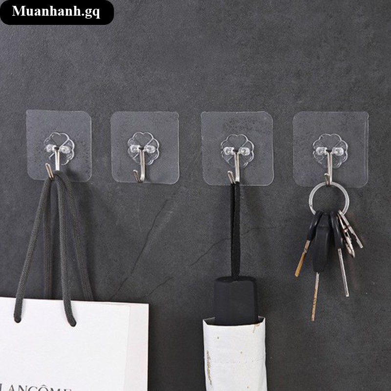 Combo 10 bộ móc dán tường siêu dính