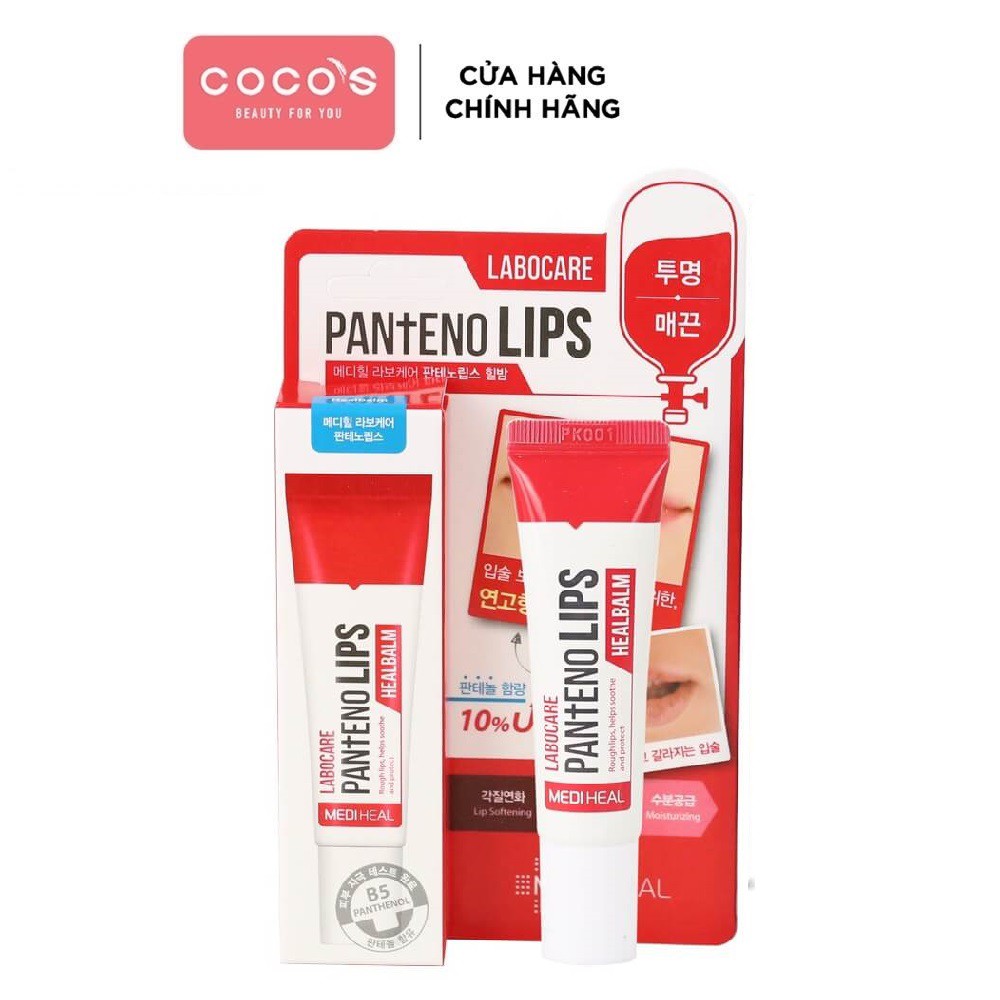 [Mã FMCGCO8 giảm 8% đơn 150K] Son Dưỡng Giảm Thâm Môi Mediheal LABOCARE PAN+ENO LIPS 10ml