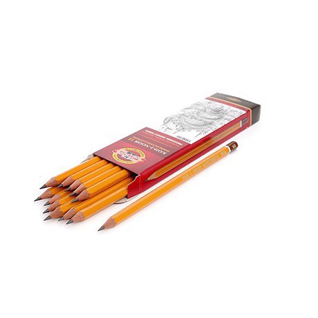 Bút chì tiệp chì phác thảo KOH -I-NOOR 1500 PENCIL CHÍNH HÃNG