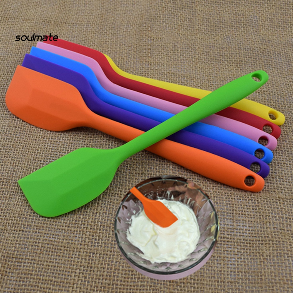 Dụng Cụ Phới Dẹt Bằng Silicone Dẻo Linh Hoạt Cho Nhà Bếp