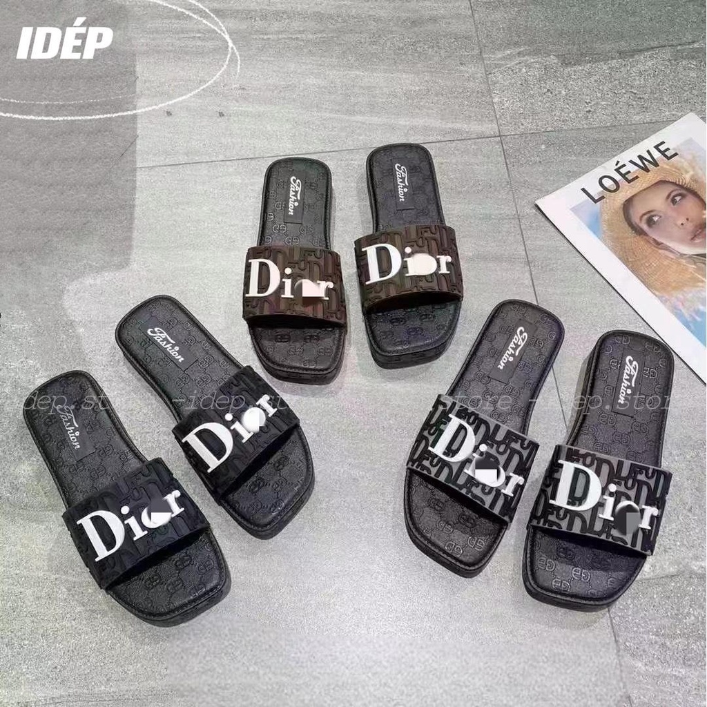 Dép nữ quai ngang chữ DR chất cao su đi êm chân chống trơn trượt Maipy - Giày Xinh Giá Rẻ! DL054
