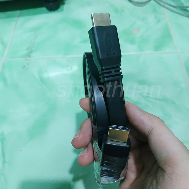 Cáp HDMI 10M dây dẹp - Full HD