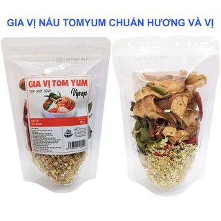 Combo 5 gói Gia Vị Nấu TomYum Vipep 75gr - Bỏ Sỉ