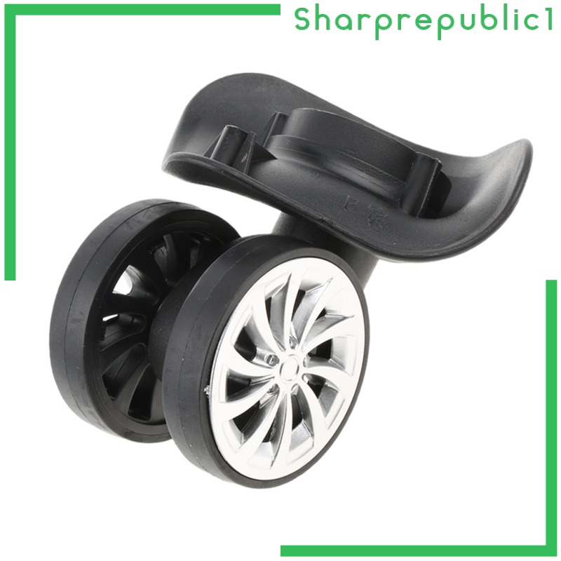 Bộ 2 Bánh Xe Đẩy Hành Lý Thay Thế Yên Tĩnh A08