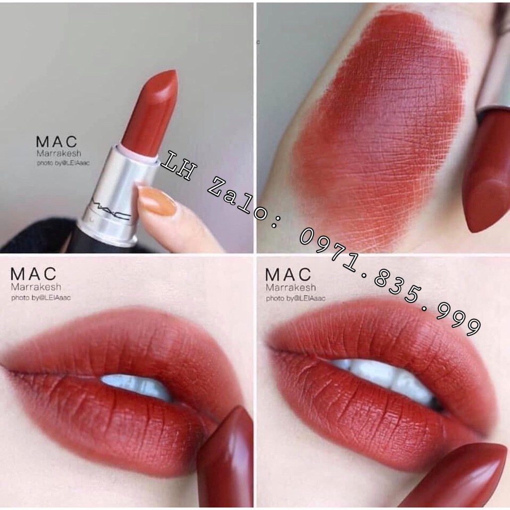 Son MAC Chính Hãng RUBY WOO/DEVOTED TO CHILI/LADY DANGER/DANGEROUS/MARRAKESH | BigBuy360 - bigbuy360.vn