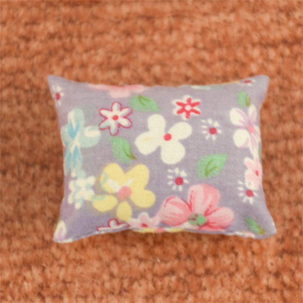 IVORY Gối Đệm Mini 1 / 12 Dùng Trang Trí Tiểu Cảnh / Nhà Búp Bê