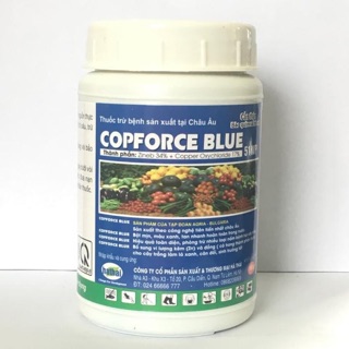 Chế phẩm trừ nấm bệnh cây trồng copforce blue 51wp hũ 100g