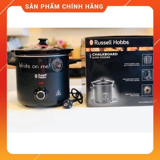[SALE] NỒI NẤU CHẬM RUSSELL HOBBS 3,5L - CHALKBOARD (Hàng Đức) - BH 12 Tháng