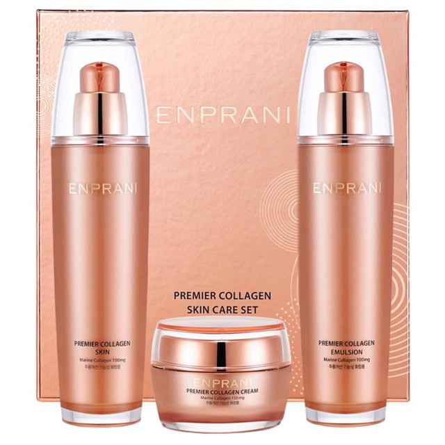 Bộ sản phẩm dưỡng da nâng cơ Enprani Premier Collagen Set